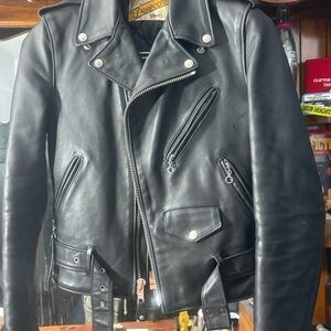 Schott Classic Black Leather Jacket